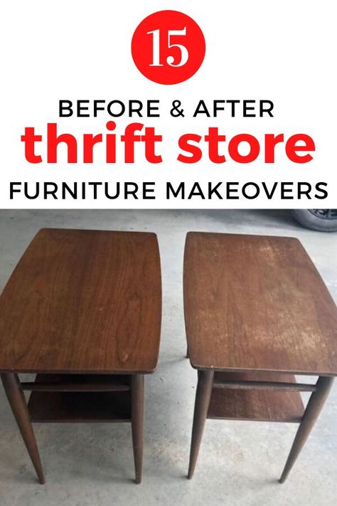 Wooden End Table Makeover, Diy Table Ideas Upcycle, Upcycle Coffee Table Diy, Refinishing End Tables Ideas, Colorful Side Table Diy, Wood Table Upcycle, End Table Makeover Before After, Repurposed Side Table Ideas, Redoing End Tables Diy