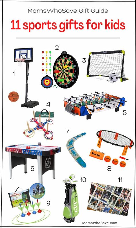 11 of the Best Sports Gifts for Kids Bf Christmas, Backyard Soccer, Magnetic Dart Board, 5th Birthday Boys, Amazing Christmas Gifts, Christmas Background Images, Teen Christmas Gifts, Boy Diy, Handmade Birthday Gifts