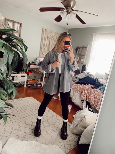 Boots, fashion, mirror, selfie Dr Marten Leggings Outfit, No Lace Doc Martens Outfit, Sinclair Max Dr Martens Outfit, Doc Marten Rainy Day Outfit, Doc Martens Outfit Jeans Casual, Leggings Dr Martens Outfit, Doc Marten Rometty Outfit, Docs With Jeans Outfit, Blazer With Doc Martens