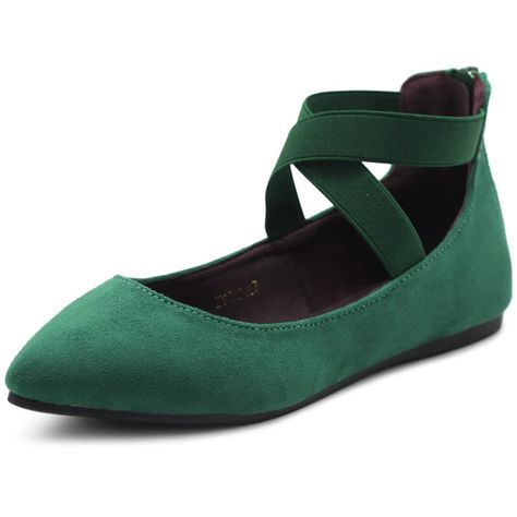 PRICES MAY VARY. Manmade Material : Faux Suede Comfort Flats Elastic Ankle strap Heel height: 0.25" Origin: Made in China Style Espadrilles, Espadrilles Flats, Boots Military, Lace Up Ballet Flats, Elegant Flats, Green Sandals, Wedding Shoes Flats, Ankle Boots Flat, Womens Ballet Flats