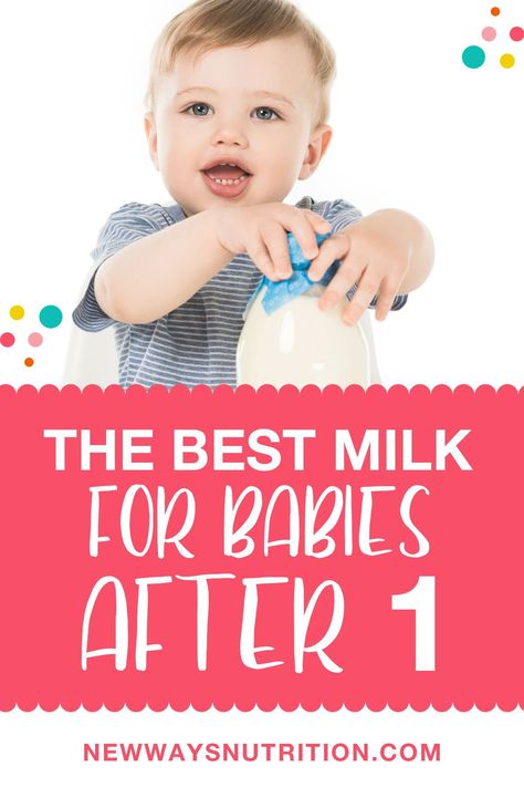 After the age of 1 parents often consider transitioning their babies from breastmilk and formula to milk. Although cow milk is what traditionally parents choose here we talk about different options and their nutrient contents for you to choose from. Cows Milk Allergy, Weaning Breastfeeding, Milk Replacement, Baby Nutrition, Toddler Nutrition, Formula Milk, Baby Recipes, Milk Allergy, Stopping Breastfeeding