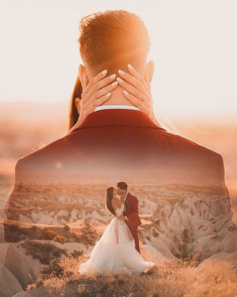 BLEACHFILM™ • Photography on Instagram: "Do you ever try double exposures? Which one do you prefer? 1-5?📸 • Send to a photographer to try on your wedding day 😍 • Photos by @explorerssaurus_ @thepinckards Video by @danipuringtonelopements | #Bleachmyfilm  • Follow @bleachfilm for more ❤️👰‍♀️💍 • • • #phototips #preweddingphotoshoot #photoshoot #photography #photoshop #photographylovers #photographer #photoeveryday #photogram #photodaily #photostudio #photochallenge #preweddingphoto #photomodel #preweddingshoot #weddingphotography #bridephotography #weddingphoto" Wedding Day Photoshoot Ideas, Photoshop Wedding Photos, Double Exposure Wedding Photography, Wedding Pose Ideas Photography, Double Exposure Couple Photography, Wedding Art Photography, Double Exposure Wedding Photos, Epic Wedding Photos, Per Wedding Photoshoot