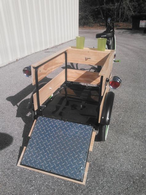 Bike Wagon, Bicycle Cargo Trailer, Bicycle Sidecar, Gerobak Dorong, Dog Bike Trailer, Bicycle Trailers, Bike Cargo Trailer, Bike Cart, Dog Trailer