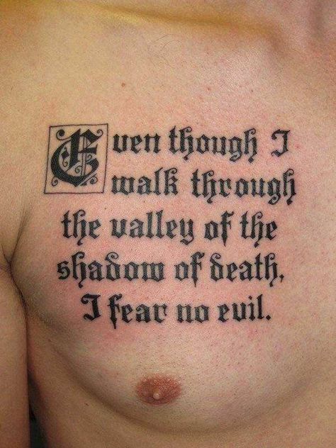 Religious Tattoos Quotes, Chest Tattoo Quotes, Ink Quotes, Font Tato, Scripture Tattoos, Wörter Tattoos, Tattoo Quotes For Men, Tattoo Script Fonts, Tato Dengan Makna