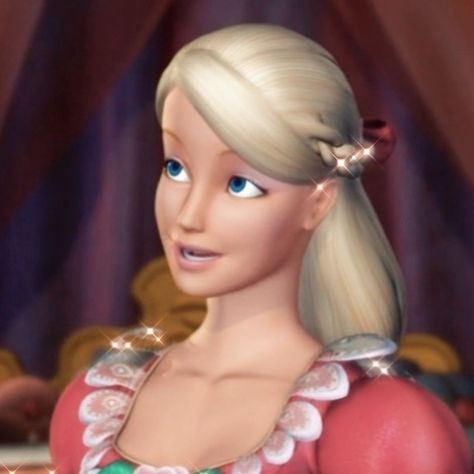 Princess Genevieve Aesthetic, Barbie Genevieve, Barbie Movies List, Princess Genevieve, Barbie Pfp, Barbie Cosplay, Barbie 12 Dancing Princesses, Love Stick, Barbie Aesthetic