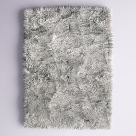 Wayfair | Faux Fur Area Rugs You'll Love in 2024 Fluffy Area Rug, Store Pics, Geometric Box, Faux Fur Area Rug, Faux Sheepskin Rug, Fur Carpet, Fur Texture, Blue Grey Rug, Well Woven