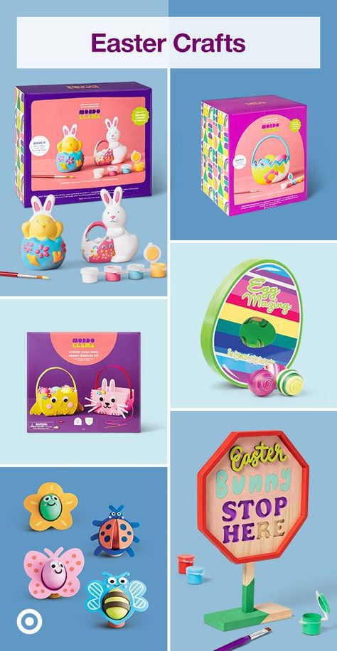 Let your kids explore their creative side with fun & easy Easter crafts & DIY activities even adults will enjoy, too. Easter Canvas, Easy Easter Crafts, Kids Exploring, Easter Inspiration, Diy Activities, Fun Printables, Crochet Amigurumi Free Patterns, Easter Crafts Diy, Easy Easter