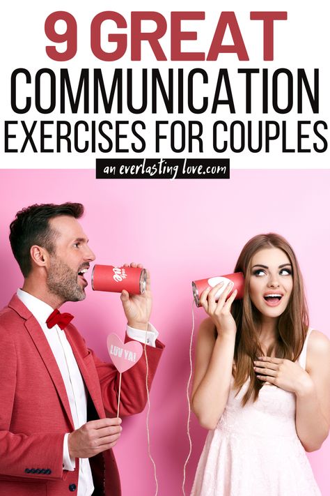 Couples Communication Games, Marriage Exercises, Communication For Couples, Improve Communication In Relationship, Communication Exercises For Couples, Relationship Communication, Couples Communication Exercises, Couples Therapy Exercises, Relationship Exercises