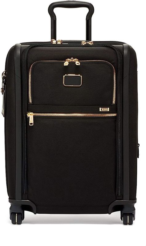 Amazon.com | TUMI - Alpha 3 Continental Dual Access 4 Wheeled Carry-On Luggage - 22 Inch Rolling Suitcase for Men and Women - Anthracite | Carry-Ons Tumi Luggage, Carryon Luggage, Lightweight Suitcase, Carry On Luggage, Carry On, Zip Pockets, Men And Women, For Men, Zipper