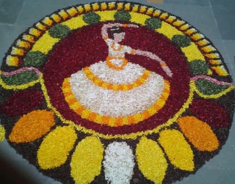 It's time to blow your mind off with beautiful #Onam #Pookalamdesigns 😍👍 #onamcompetition Onam Pookalam Design, Pookalam Design, Rangoli Designs For Competition, Thali Decoration Ideas, Rangoli Designs Latest, Simple Rangoli Designs Images, Rangoli Patterns, Muggulu Design, Rangoli Ideas