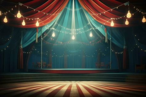 Anime Circus, Scary Circus, Circus Background, Carnival Background, Castle Background, Dark Circus, Graphic Design School, Free Green Screen, Stage Background