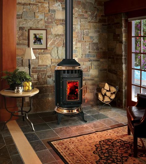 Thelin™ Hearth Products Stove Hearth Ideas, Pellet Stove Hearth, Russian Stove, Masonry Stove, Diy Fireplaces, Stove Hearth, Diy Fireplace Mantle, Hearth Ideas, Barn Wood Art