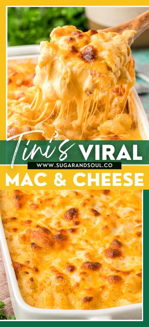 Dive into the TikTok culinary sensation that is Tini’s Mac and Cheese Recipe, a dish that has taken the world by storm! This macaroni and cheese creation is a cheesy flavor symphony crafted with a trifecta of cheeses, a blend of delectable spices, and corkscrew pasta. Panko Topping For Mac And Cheese, Tini Younger Macaroni And Cheese, Gooey Mac And Cheese Baked Macaroni, Cheesy Homemade Mac And Cheese, Mac N Cheese With Cheddar Cheese Soup, Tina’s Mac And Cheese, Back Mac And Cheese Recipe, Cougar Gold Mac And Cheese Recipe, Shrimp Scampi Mac And Cheese