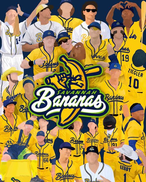 Savannah Bananas Wallpaper, Noah Bridges Savannah Bananas, Savanah Banana Baseball, Jackson Olson Savannah Bananas, Noah Bridges, Savannah Bananas Baseball, Bananas Baseball, Savannah Banana, Savannah Bananas