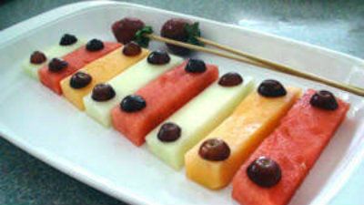 Picture of Melon Xylophone Music Birthday Party Food, Music Theme Party Food, Music Party Food Ideas, Music Themed Food Ideas, Music Food Ideas, Music Themed Snacks, Music Themed Food, Music Theme Food, Music Party Food