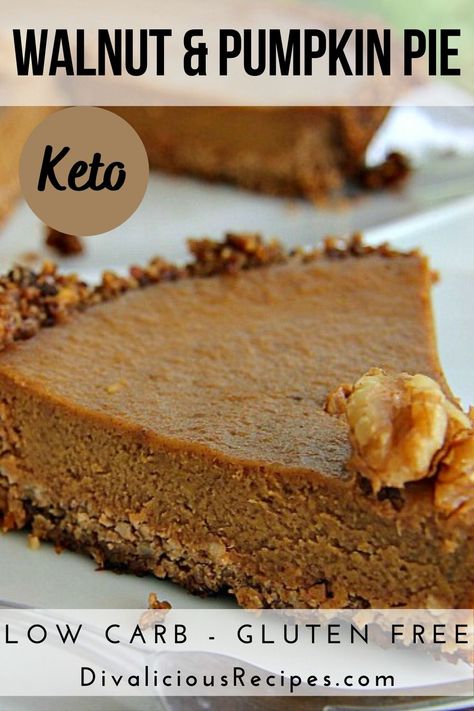 Keto Pumpkin Pie With Walnut Crust, Keto Walnut Pie Crust Recipe, Keto Walnut Pie Crust, Pumpkin Pie With Walnut Crust, Keto Pumpkin Pie With Pecan Crust, Keto Nut Crust For Pie, Walnut Crust Pie, Lunch Ideas Wraps, Nut Pie Crust Recipe