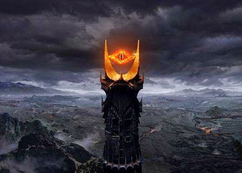 oko Saurona Sauron Wallpaper, Barad Dur, Eye Of Sauron, Lord Sauron, Lord Of The Rings Tattoo, Dylan And Cole, Pay Rise, Fantasy Writer, Matte Painting