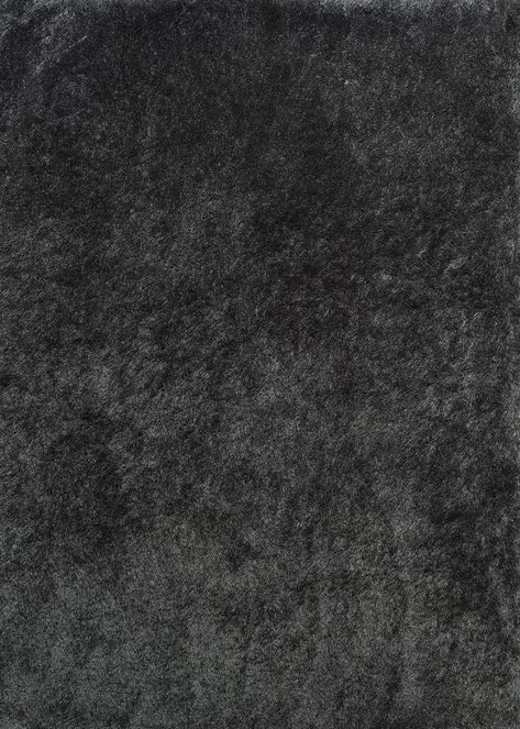 United Weavers Siena 2300_115 Dark Grey Polyester Rug Modern Palette, Dark Grey Rug, Solid Area Rugs, Plush Area Rugs, Rug Texture, Plush Rug, Dark Gray Area Rug, Dark Grey Color, Polyester Rugs