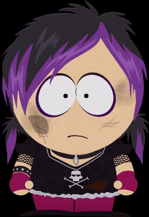 South Park Tfbw, South Park Base, Mccormick Family, Karen Mccormick, Bike Parade, Emo Hairstyles, Goth Kids, Cartoon Series, Pink Bottom