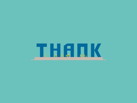 Dribbble - Thank You Character Animation by moonjoin Thank You Ppt, Thank You Presentation, End Of Presentation Slide Thank You, Thank You Wallpaper Powerpoint, Thank You Animation, Thank You Images For Ppt, Gif For Powerpoint, Thank You Slide, Thank You Aesthetic