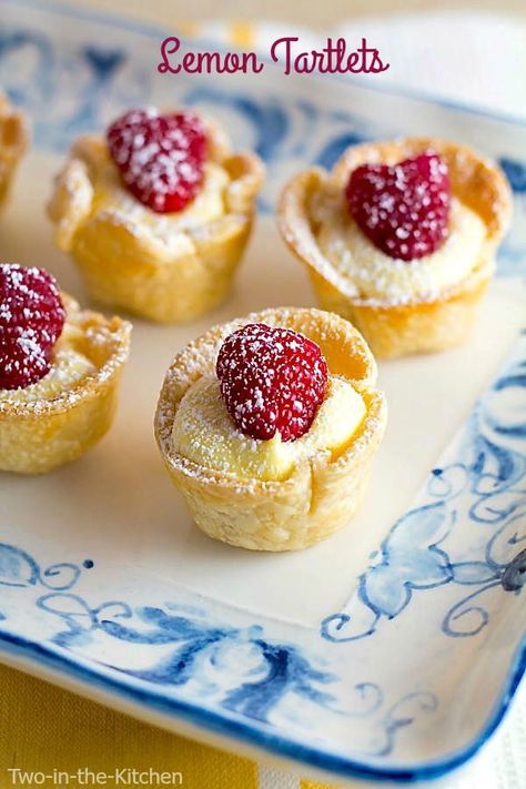 Lemon Tartlets, Lemon Tarts, Tea Party Food, Tea Sandwiches, Lemon Desserts, Lemon Recipes, Mini Desserts, Tea Recipes, Healthy Baking