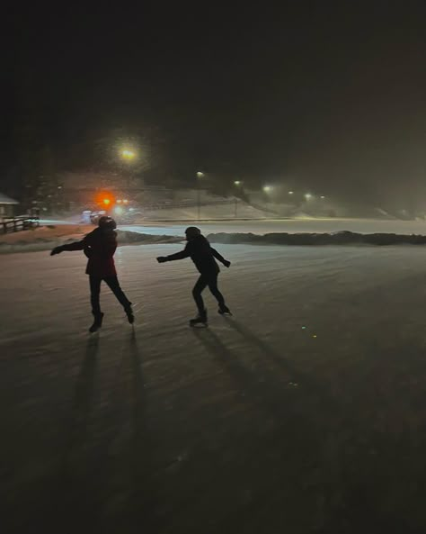 #skating #winter #ice #snow #canada #skate #aesthetic Friends Ice Skating Aesthetic, Ice Skating On Frozen Lake Aesthetic, Speed Skating Aesthetic, Ice Skating Aesthetic Couple, I’ve Skating, Ice Rink Aesthetic, Ice Skater Aesthetic, Ice Skating Friends, Ice Skating Aesthetic