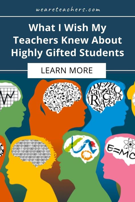 Learn how teachers can best meet the needs of their highly gifted students from a highly gifted student herself! Gifted Classroom Setup, Gifted Students Activities, Teacher Resources Organization, Gifted Classroom, Teacher Jobs, Teaching Theme, Teacher Career, Gifted Students, Gifted Program