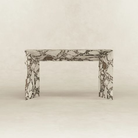 A bold structure with tapered edges of natural stone gives the Roma console table a robust and striking architectural grandeur. White Marble Console Table, Dining Aesthetic, Marble Console Table, Small Home Offices, Marble Console, Marble Furniture, Paris Home, Interiors Dream, Black And White Marble