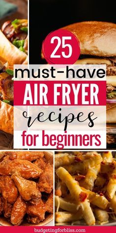 Air Fryer Recipes For Beginners, Beginners Recipes, Easy Air Fryer Recipes, New Air Fryer Recipes, Air Fryer Recipes Snacks, Chili Sin Carne, Air Fryer Cooking Times, Cooks Air Fryer, Air Fryer Chicken Wings