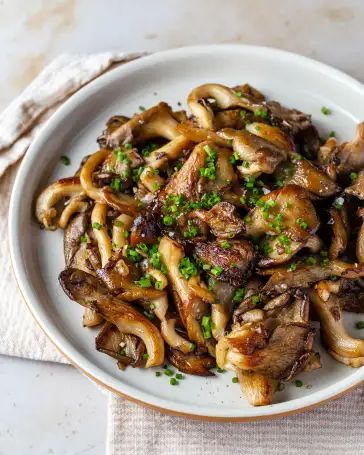 Oyster Mushrooms Recipe (Sautéed) | Kitchn Gourmet Mushrooms, Mushroom Recipes Vegan, Best Mushroom Recipe, Oyster Mushroom Recipe, Batch Meals, Cooked Oysters, Vegetarian Mains, Mushroom Recipe, Oyster Mushroom