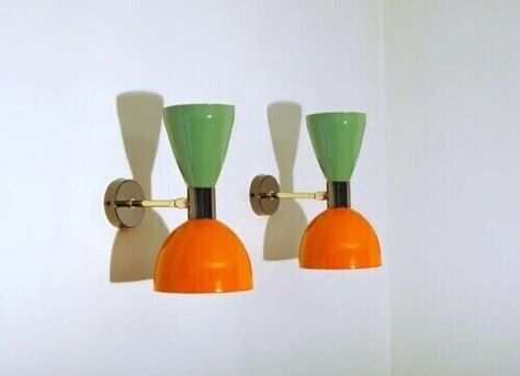 Mid Century Dining Room Lighting, Mid Century Modern Sconces, Wall Scones, Brass Light, Dining Room Light Fixtures, Mid Century Modern Lighting, Mid Century Modern Walls, Mid Century Wall, Retro Lighting