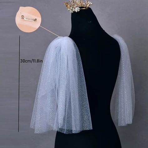 Formal Shawl, Yarn Shawl, Shoulder Jewelry, Bridal Shrug, Weddings Idea, Bridal Bolero, Dress With Shawl, Fashion Design Patterns, Bridal Wrap