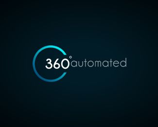 360 Automated 360 Logo Ideas, 360 Degree Logo, 360 Logo Design, Automation Logo, 360 Logo, Degree Logo, Sound Logo, Coaching Logo, Planet Logo