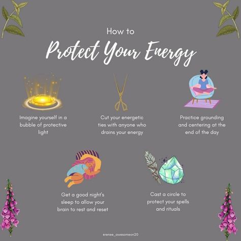 Protection For Witchcraft, How To Protect Yourself From Negative Energy, Protect Yourself From Negative Energy, Spells For Energy, Protection Ritual For Self, Spells For Protection At Work, How To Protect Energy, Spell For Positive Energy, How To Protect My Energy