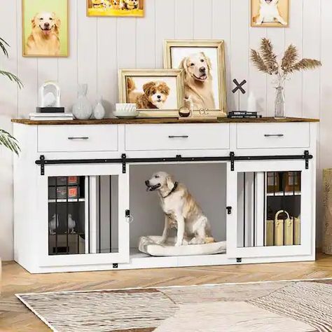 Pet Supplies - Overstock Extra Large Dog Kennel, Large Dog Crate Furniture, Kennel Furniture, Furniture Style Dog Crate, Heavy Duty Dog Crate, Wooden Dog Crate, Dog Kennel Furniture, Large Dog Crate, Dog Crate Furniture