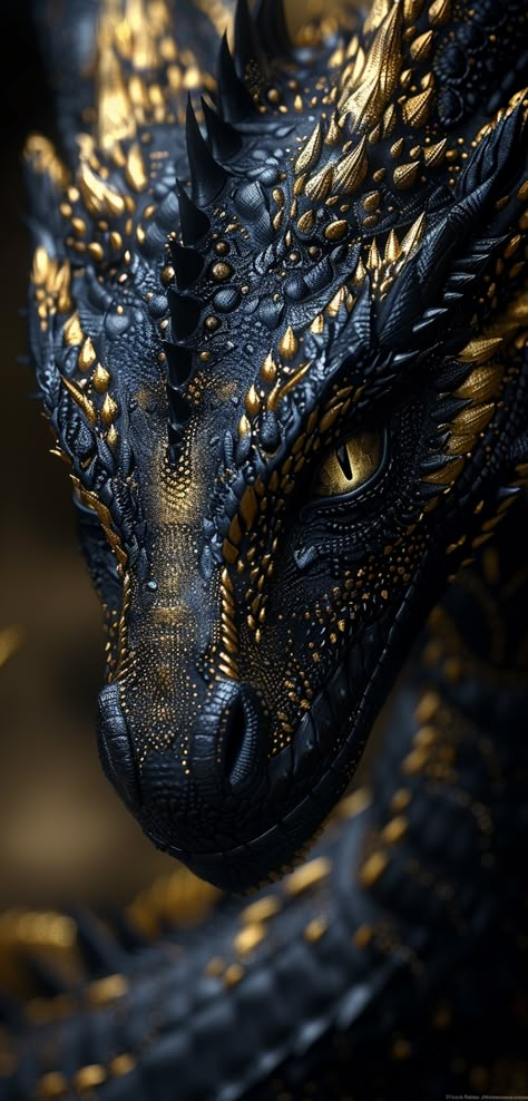 Dragon Vikings And Dragons, Dragon Shield Designs, Real Life Dragon, Dnd Golden Dragon, Blue And Gold Dragon, Fantasy Elemental Creatures, Dragon Fantasy Aesthetic, Ice Dragon Aesthetic, Dark Dragon Aesthetic