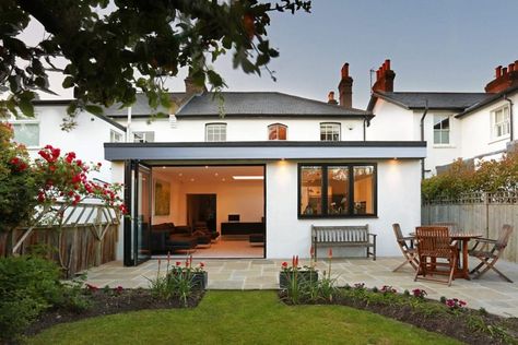 1930s House Extension, Single Storey Rear Extension, Flat Roof Extension, Single Storey Extension, Kitchen Diner Extension, Garden Room Extensions, Extension Plans, House Extension Plans, 1920s House