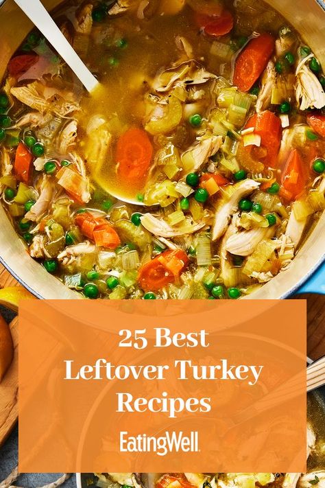 Turkey Soup Recipes Healthy, Leftover Thanksgiving Turkey Soup, Things To Make With Turkey Leftovers, Leftover Turkey Dinner Ideas, Turkey Leftover Recipes Easy, Turkey Leftover Recipes Casseroles, Cooked Turkey Recipes Leftovers, Sliced Turkey Recipes, Recipes With Leftover Turkey