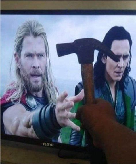 29 Funny Pics and Memes to Take the Edge Off Check more at https://blogdoarmindo.com.br/29-funny-pics-and-memes-to-take-the-edge-off/ Marvel Man, Thor And Loki, Funny Sherlock, Marvel Photo, Marvel Images, Marvel Avengers Movies, Marvel Avengers Funny, Avengers Memes, Loki Marvel