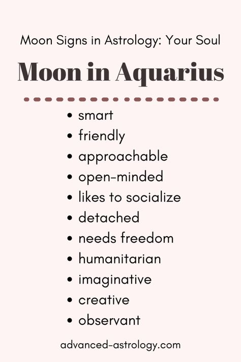 Moon In Aquarius Woman, Capricorn Aquarius Cusp, Moon Sign Astrology, Aquarius Personality, Aquarius Moon, Aquarius Aesthetic, Moon In Aquarius, Aquarius Truths, Aquarius Life