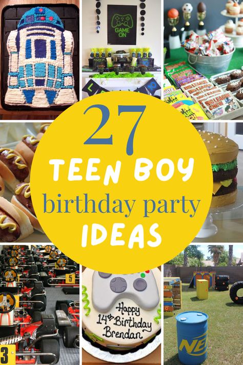 15 Birthday Boy Party Ideas, Birthday Ideas For 12 Year Boy, Teen Boy Party Ideas Teenage Birthday Ideas, 12 Birthday Ideas Boy, 14th Birthday Boy Ideas, Birthday Ideas For 13th Birthday Boy, 14th Birthday Party Ideas Boy, Birthday Party Ideas For 10 Year Boy, Birthday Ideas For 11 Year Boy