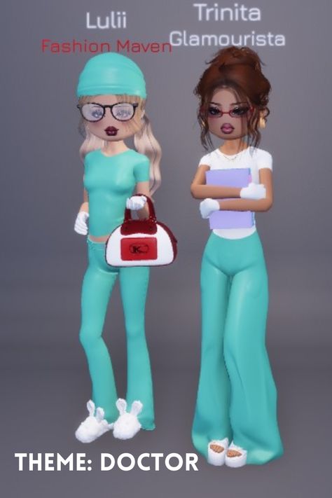 theme: doctor/dream job Dti Theme Doctor, Dti Theme Dream Job, Dream Job Outfit, Dress To Impress Doctor, Dream Job Dress To Impress, Doctor Dream, Roblox Hacks, Doctor Dress, Roblox Clothing