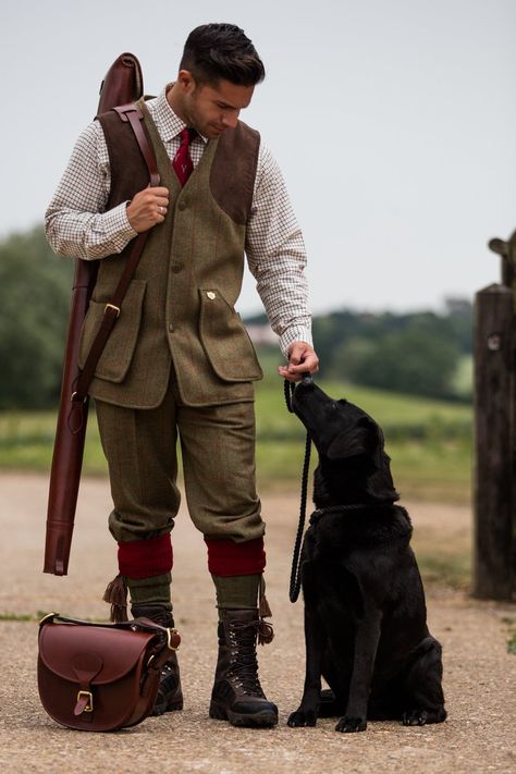 Old Money Hunting, Hunting Outfit For Men, Skeet Shooting Outfit, Country Outfits For Men, Hunting Outfit, Hunting Fashion, Game Shooting, Hunting Style, Tattersall Shirt