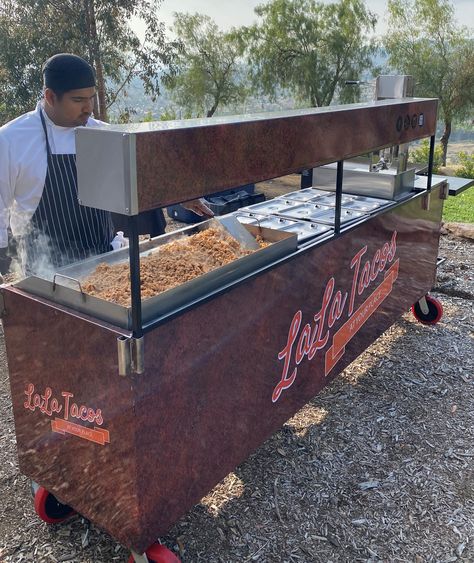 Taco Stand Party, Taco Catering Set Up, Wedding Tacos, Birthday Tacos, Tacos Birthday, Mexican Catering, Authentic Tacos, Types Of Tacos, Taco Man