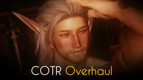 COTR Overhaul at Skyrim Special Edition Nexus - Mods and Community Nose Types, Skyrim Special Edition Mods, Skyrim Mods, Eye Parts, Male Eyes, Games Images, Thranduil, Popular Games, Skyrim