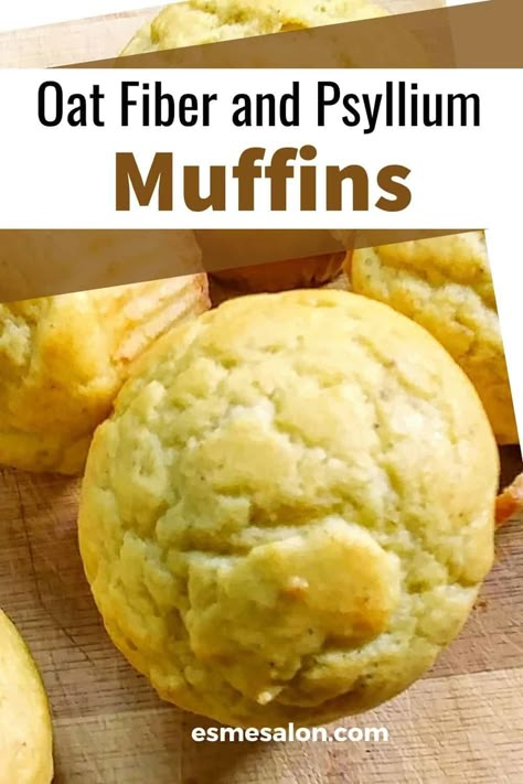 Psyllium Husk Recipe Desserts, Psyllium Husk Muffins, Psyllium Husk Recipe Breakfast, Oat Fibre Recipes, Oat Fiber Recipes Low Carb, Oat Fiber Muffins, Low Calorie Oat Fiber Recipes, Oat Fiber Recipes Keto, Fiber Desserts