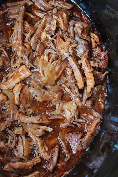 Dr. Pepper Pulled Pork is sweet, savory and crazy delicious. Classic cherry soda caramelizes and tenderizes this addicting slow cooker pork! Dr Pepper Pulled Pork Crock Pot Pioneer Woman, Kansas City Pulled Pork Crock Pot, Cherry Dr Pepper Pulled Pork, Pepsi Pulled Pork Slow Cooker, Dr Pepper Pork Chops Crock Pot, Pulled Pork Dr Pepper Crock Pots, Sweet And Spicy Pulled Pork, Crockpot Dr Pepper Pulled Pork, Dr Pepper Pork Roast