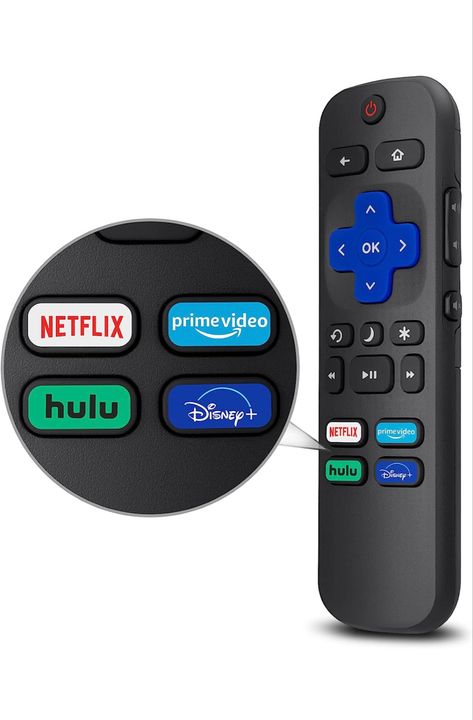 Roku Remote, Roku Streaming Stick, Roku Tv, Universal Remote Control, Tv Remote Controls, Wireless Technology, Remote Controls, Prime Video, Tv Remote