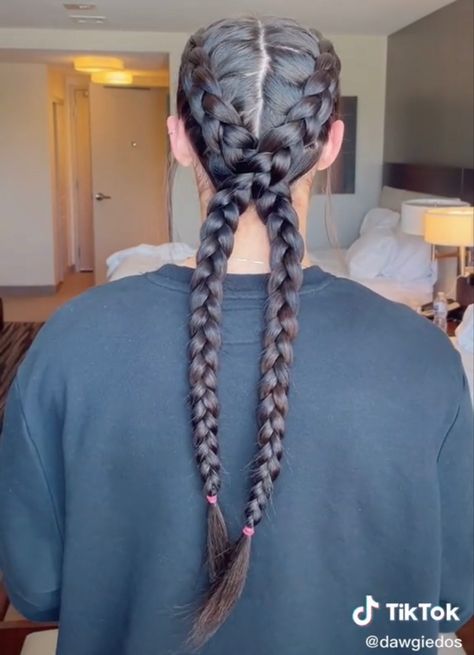 Dutch Braids, Dutch Braid, French Braid, Cute Hairstyles, Dreadlocks, Braids, Hairstyles, Hair Styles, Hair