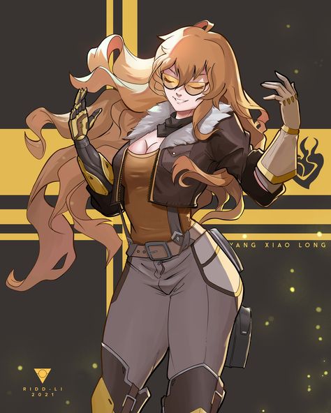 ArtStation - Yang Alternate Universe (Commission) Yang Xiao Long, Rwby Yang, Rwby Bumblebee, Rwby Blake, Ichigo Y Rukia, Rwby Characters, Rwby Comic, Team Rwby, Rwby Fanart